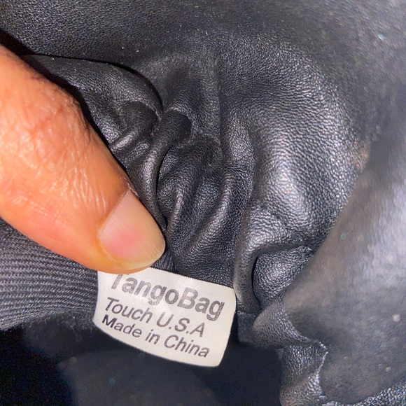 Vintage tango round drawstring bag. - Picture 7 of 7